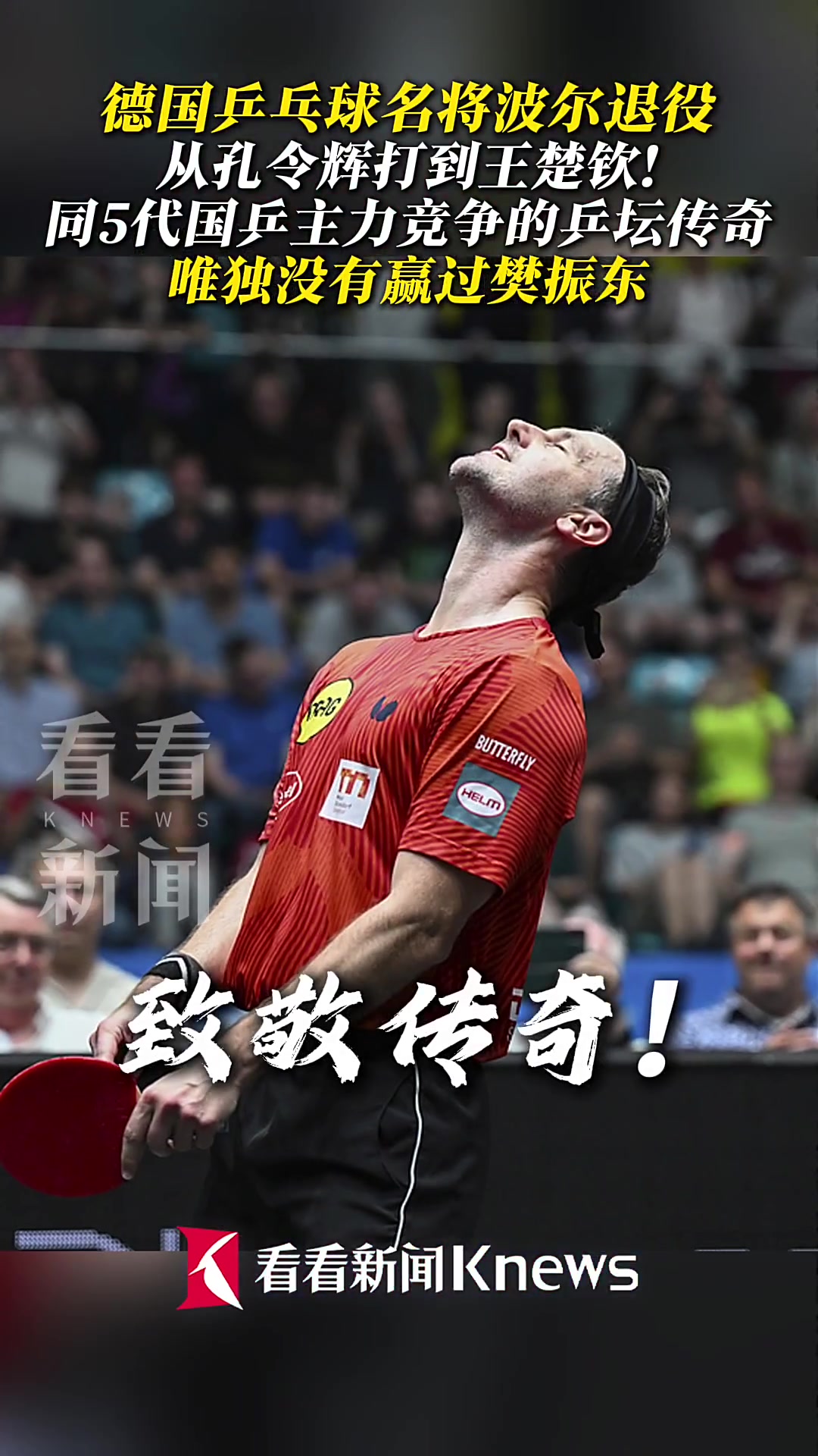 波兰乒乓球队完胜韩国乒乓球队，波尔完成帽子戏法