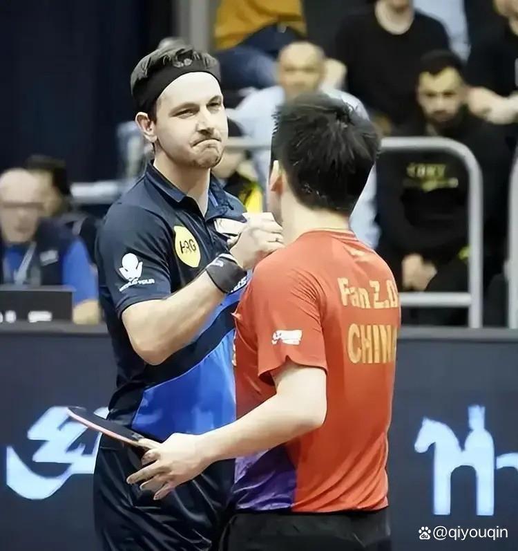 奥地利乒乓球队碾压法国乒乓球队，波尔高光表现