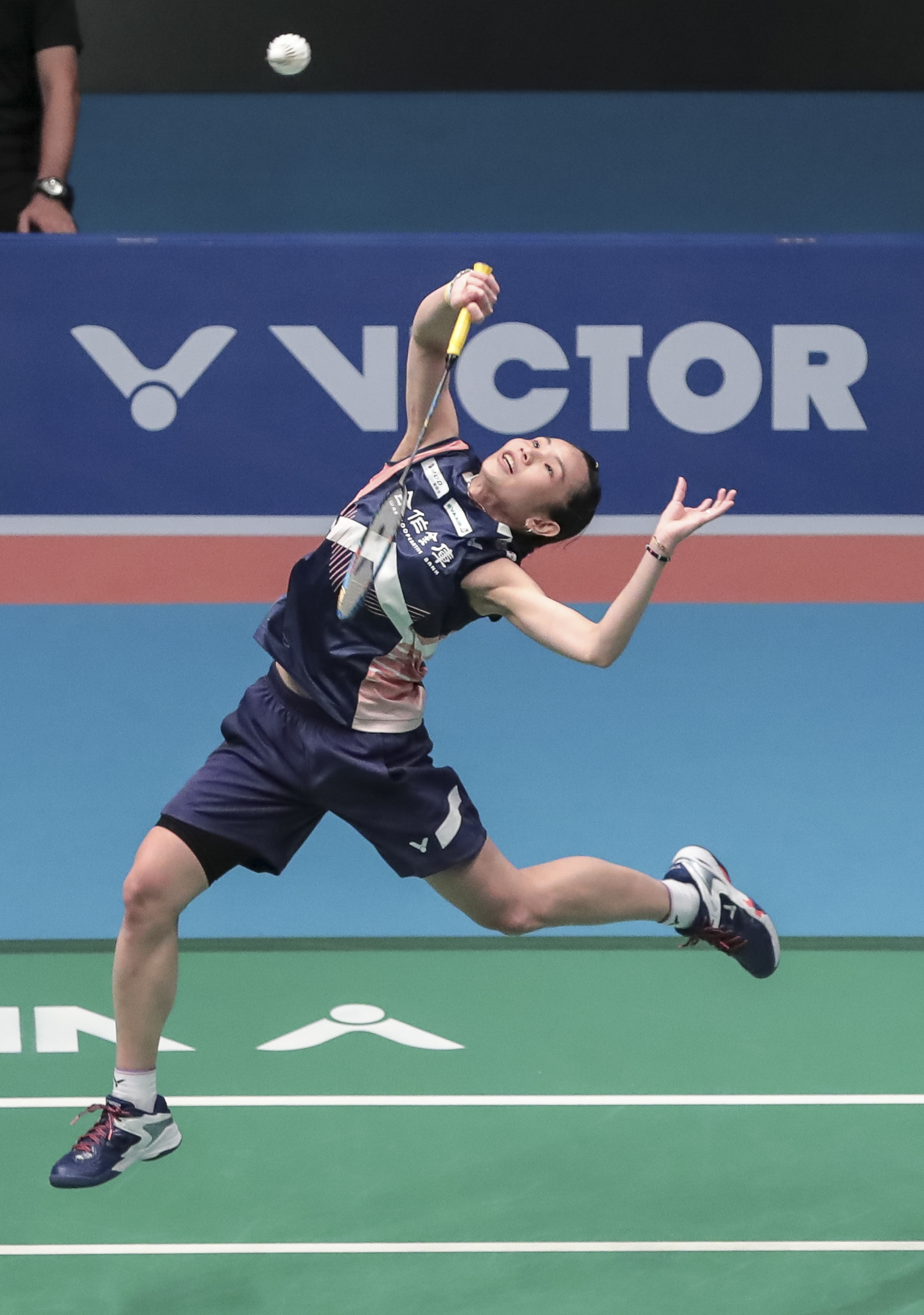 中国羽毛球队强势泰国羽毛球队，戴资颖完成帽子戏法