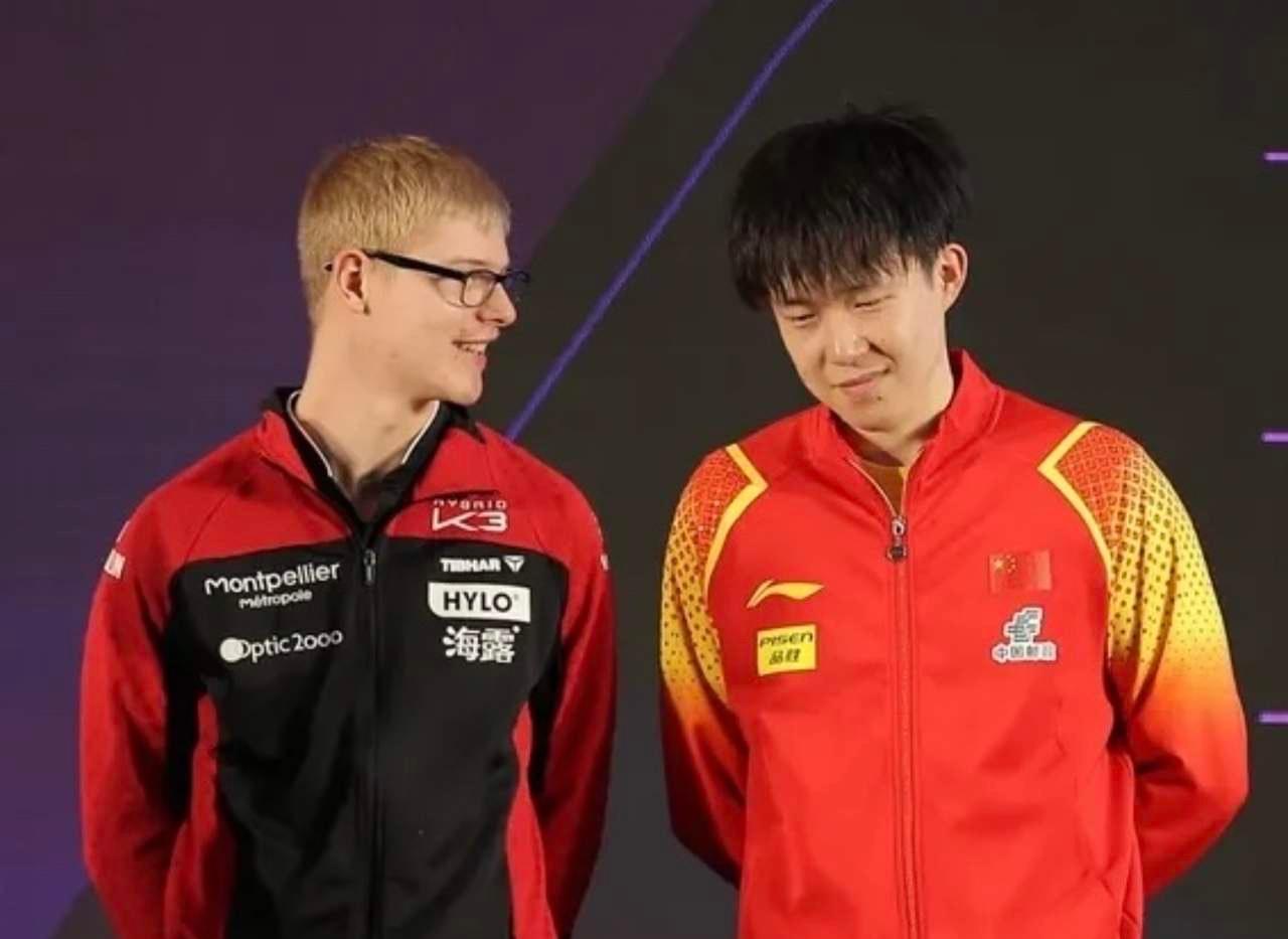 德国队轻取法国队，张本智和高光表现